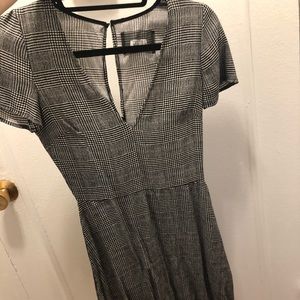 Reformation Durham plaid dress